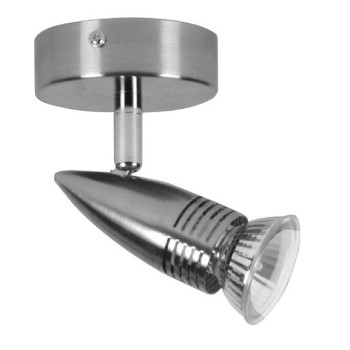 GU10 Single Spotlight Chrome