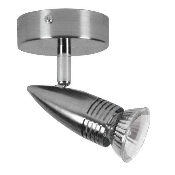 GU10 Single Spotlight Chrome