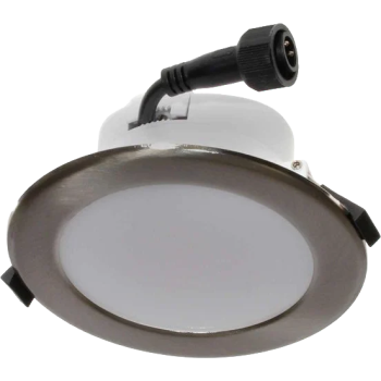 12w LED Downlight Silver 140mm