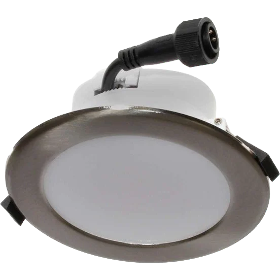 12w LED Downlight Silver 140mm