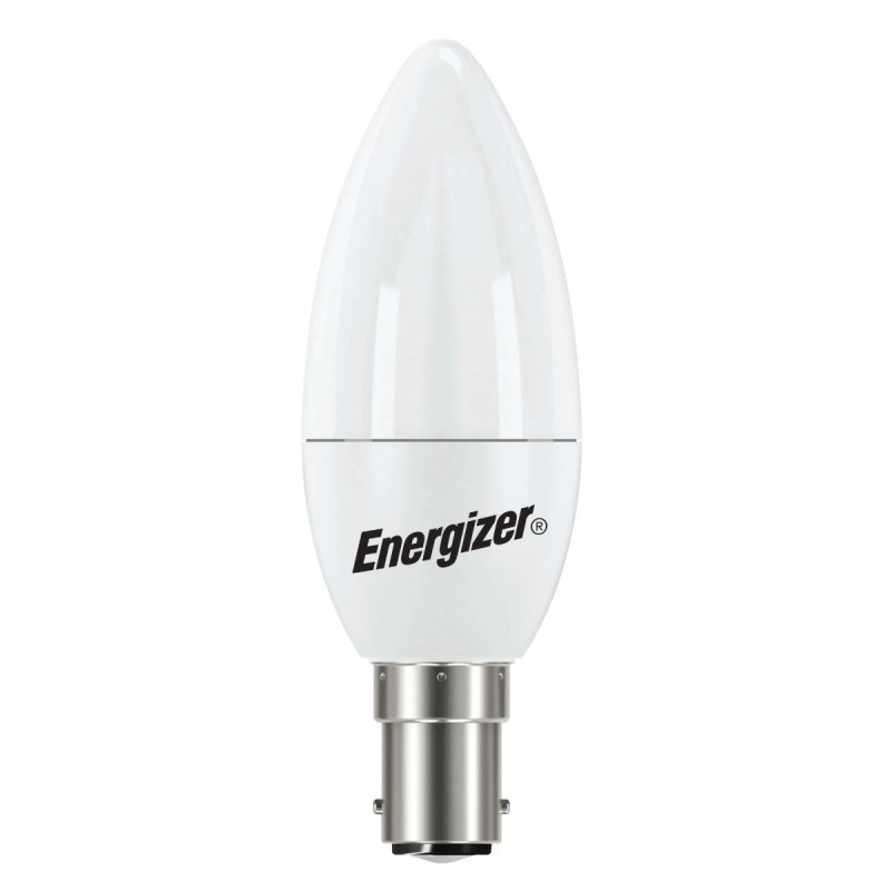 Energizer LED Candle 4.2W Opal Warm White B15 (SBC) 40W Equiv