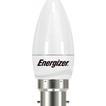 Energizer LED Candle 3.4W Opal Warm White B22 (BC) 25W Equiv