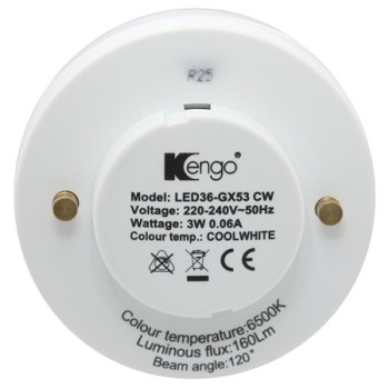LED GX53 MICRO PUCK LAMP 3W
