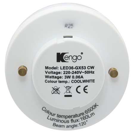 LED GX53 MICRO PUCK LAMP 3W