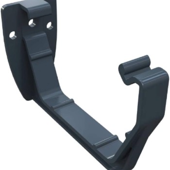 Square Line Facia Bracket Anthracite Grey
