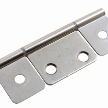3 Leaf Satin Door Hinge 85mm
