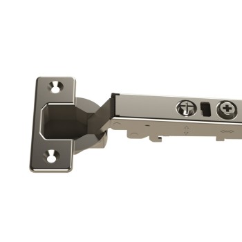 110º Smuso Quick Fixing Soft Close Hinge and Cruciform Base