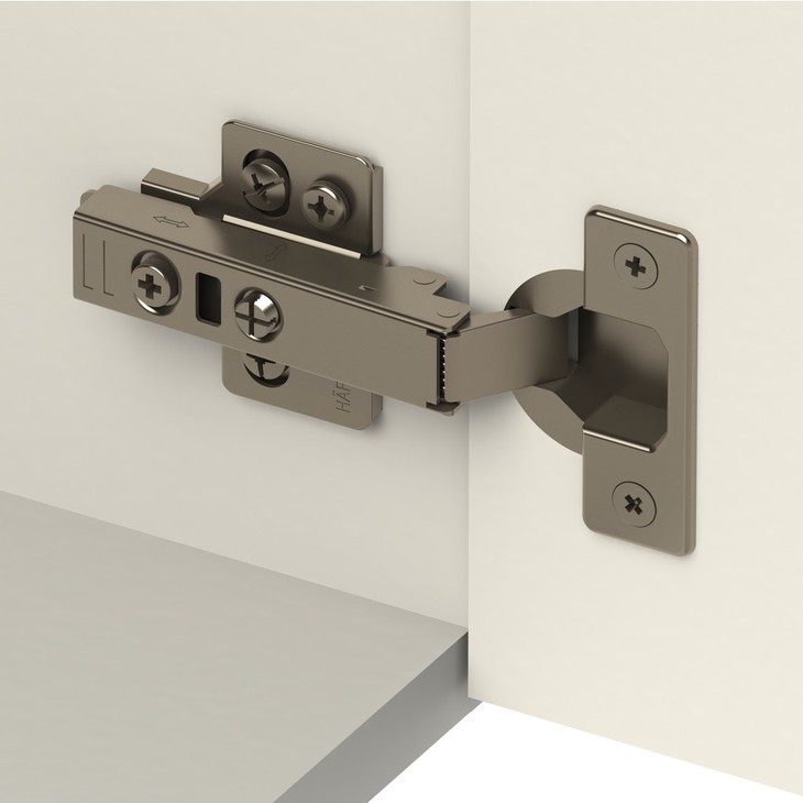 110º Smuso Quick Fixing Soft Close Hinge and Cruciform Base