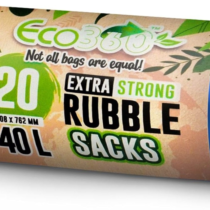 Eco360 Extra Strong Rubble Sacks Pack 20
