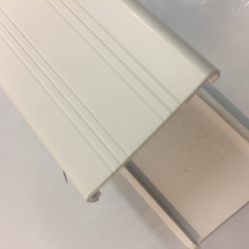 'D' Mould Extra Large (A + B) SIZE: 32mm x 2.4m White