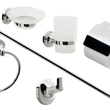 6 Piece Bathroom Accessory Set