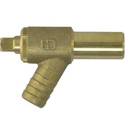 Brass Drain Cock 15mm Type A Push Fit