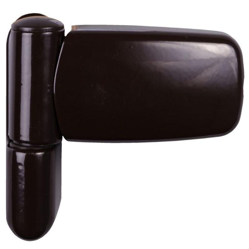 Ellbee adjustable flag hinges for UPVC doors. Black