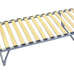 Guzunder Single Bed Frame Folding Legs 6' x 2'3"