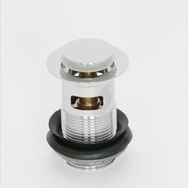 Mini Push Button Washbasin Waste Slotted