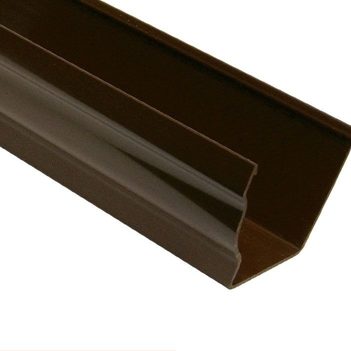 OGEE GUTTER 2MTR BROWN