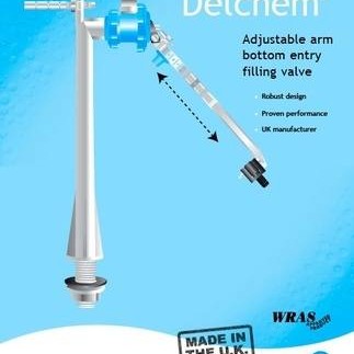 Opello Bottom Entry Adjustable Arm Valve 9.5