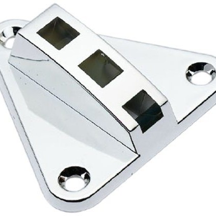 Triangular shower head wall bracket 