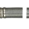 WRAS Approved Flexi Tap Connector with Iso valve 15mm x 1/2"