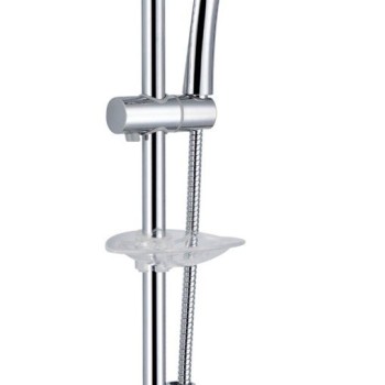 Chrome 3 mode Adjustable Fixing Bracket Shower Kit