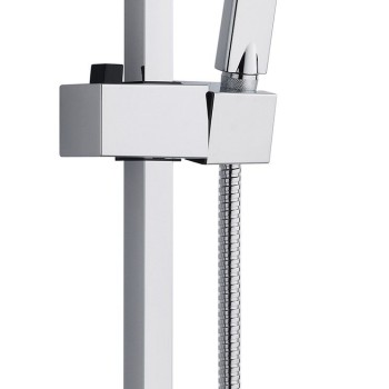 Synergy Square Slide Shower Rail Kit