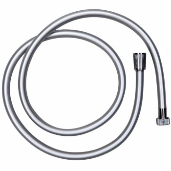 1.5m Smooth Silver PVC Shower Hose