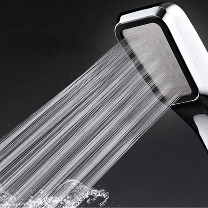 300 Hole Massage Shower Head Chrome