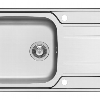 Athena Single Bowl Sink Smooth 860 x 500