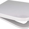 Square Cut V20 One Soft Close Toilet Seat in White