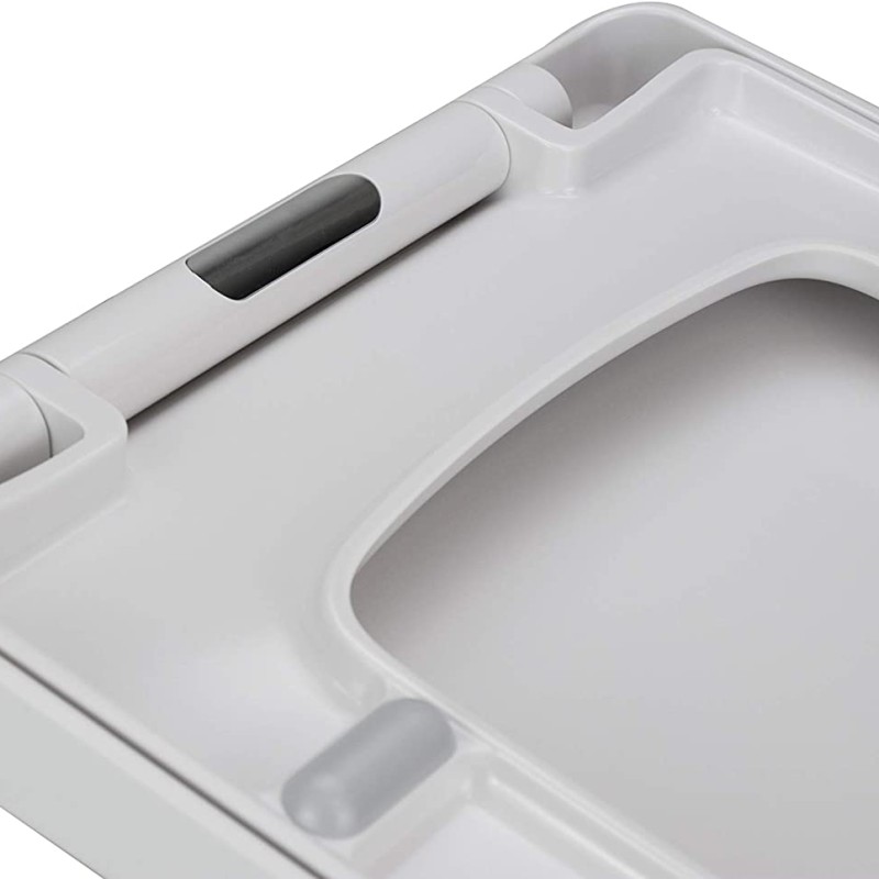 Square Cut V20 One Soft Close Toilet Seat in White