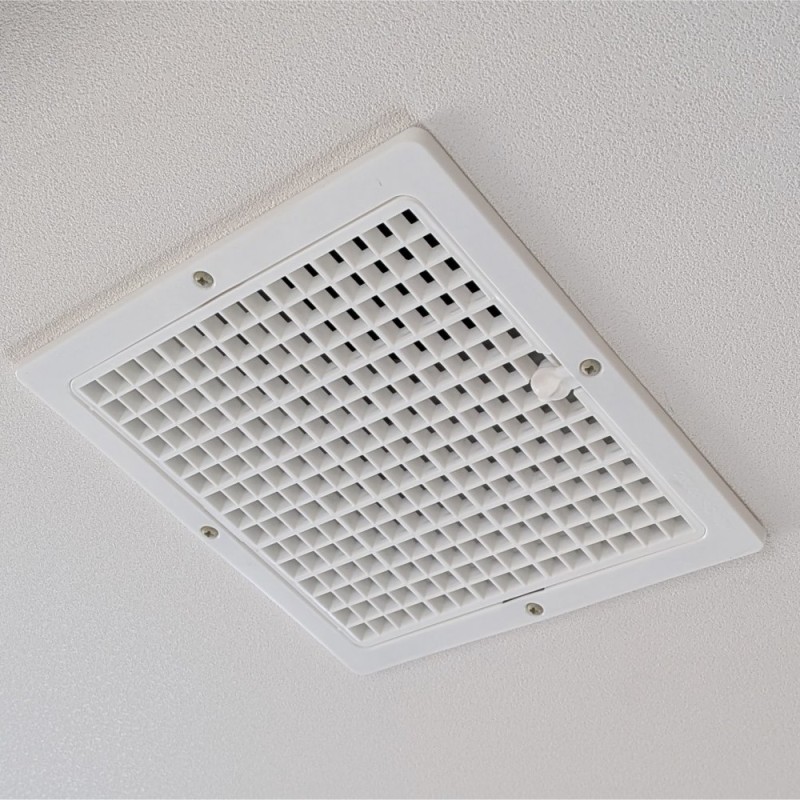 CEILING VENT AND FRAME FOR 170 x 170 ROOF VENT