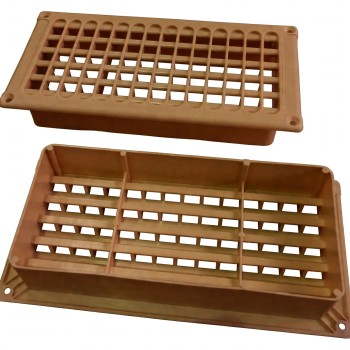 Caravent Plastic Recessed Interior Vent 25mm Tail Beige