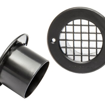 75MM MESH FLOOR VENT Graphite