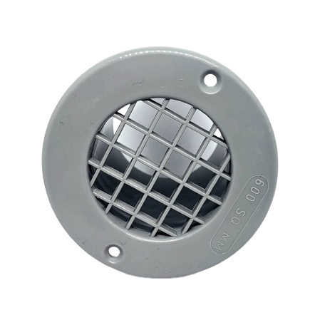 75MM MESH FLOOR VENT Mid Grey