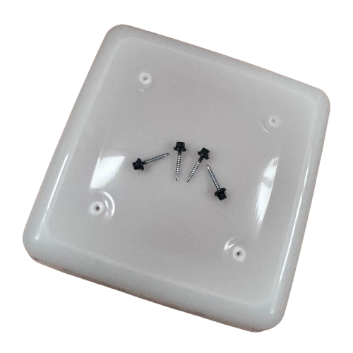 Roof Cowl and Screws For 170mm x 170mm Opal 
