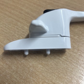 Eltherington Cockspur Window Handle Left Hand White