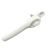 Cranked Espag Window Handle - Left Hand - Non-Locking - 43mm Centres - Fire Escape