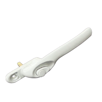 Cranked Espag Window Handle - Right Hand - Non-Locking - 43mm Centres - Fire Escape