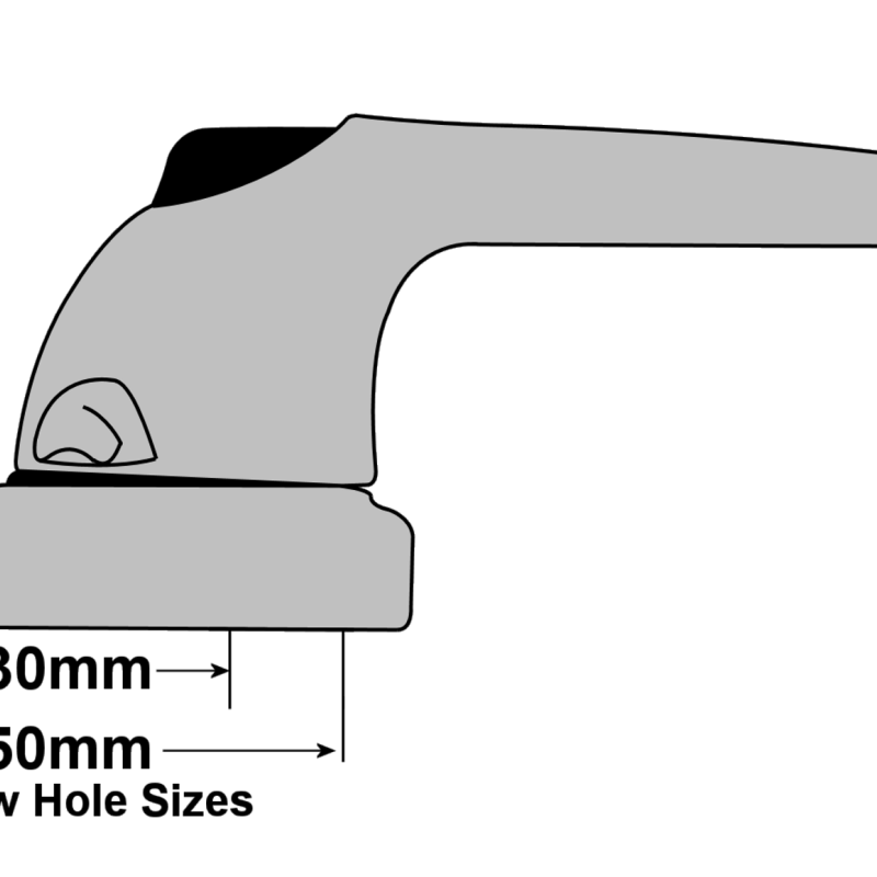 Ellbee Trojan Cockspur Window Handle Left Hand Straight